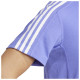 Adidas Γυναικεία κοντομάνικη μπλούζα Own the Run 3-Stripes Tee